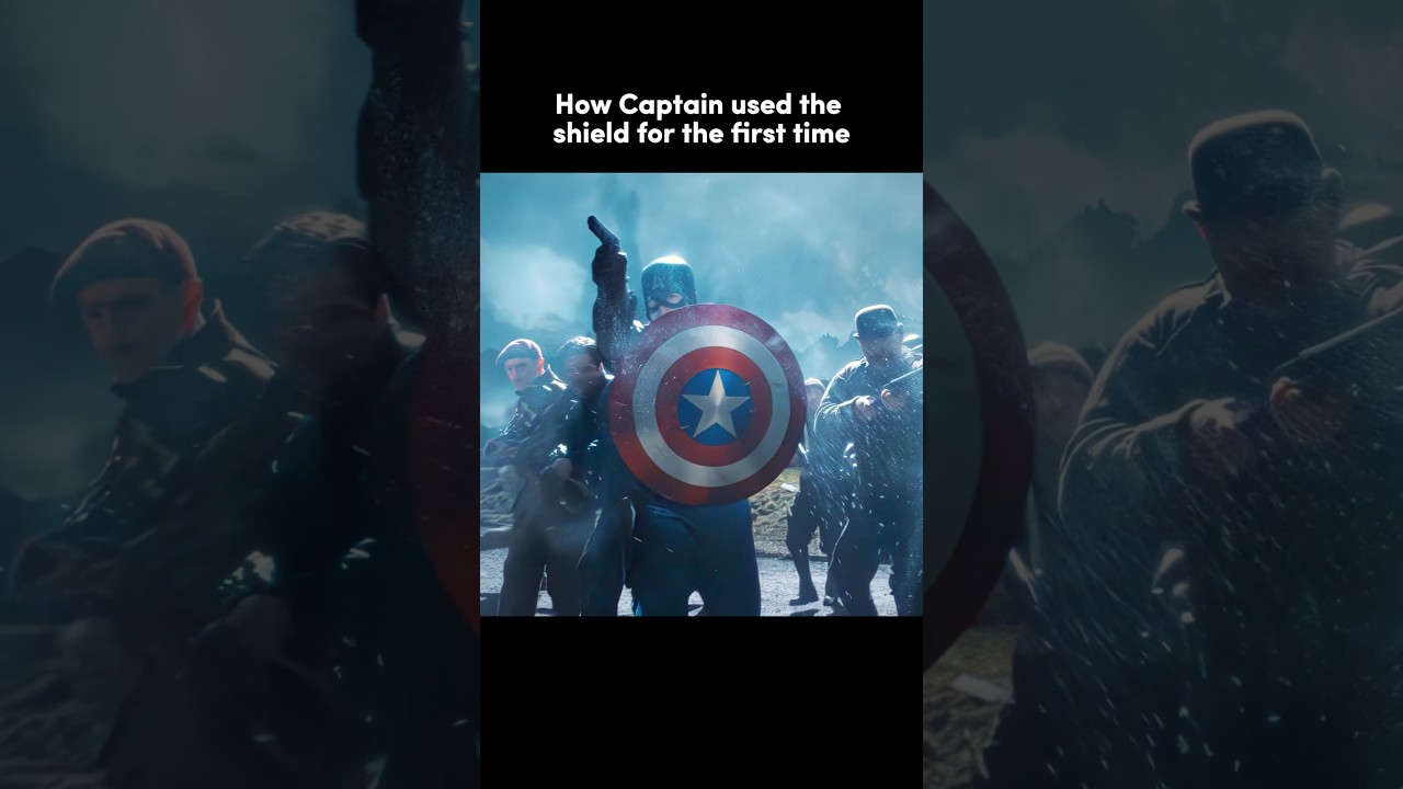 Bucky knows how to use the shield #shorts