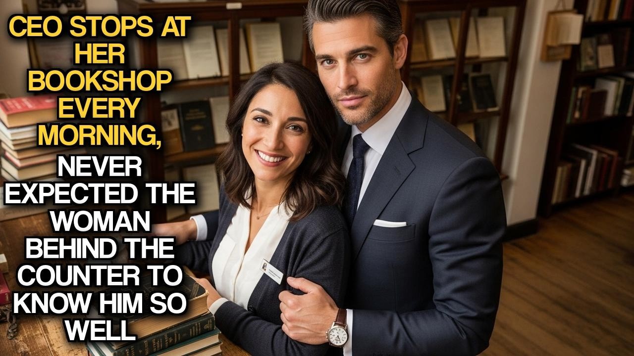 CEO Stops At Her Bookshop Every Morning, Never Expected Woman Behind Counter To Know Him So Well