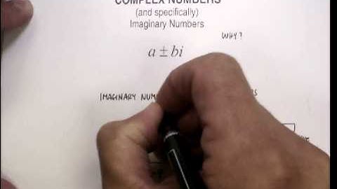 Complex Numbers: Introduction.avi