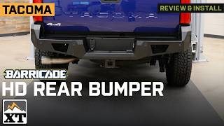 2024-2026 Tacoma Barricade HD Rear Bumper Review & Install