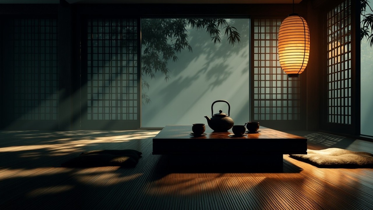 Japanese Zen Garden Ambience | Traditional Japanese Music for Zen ...