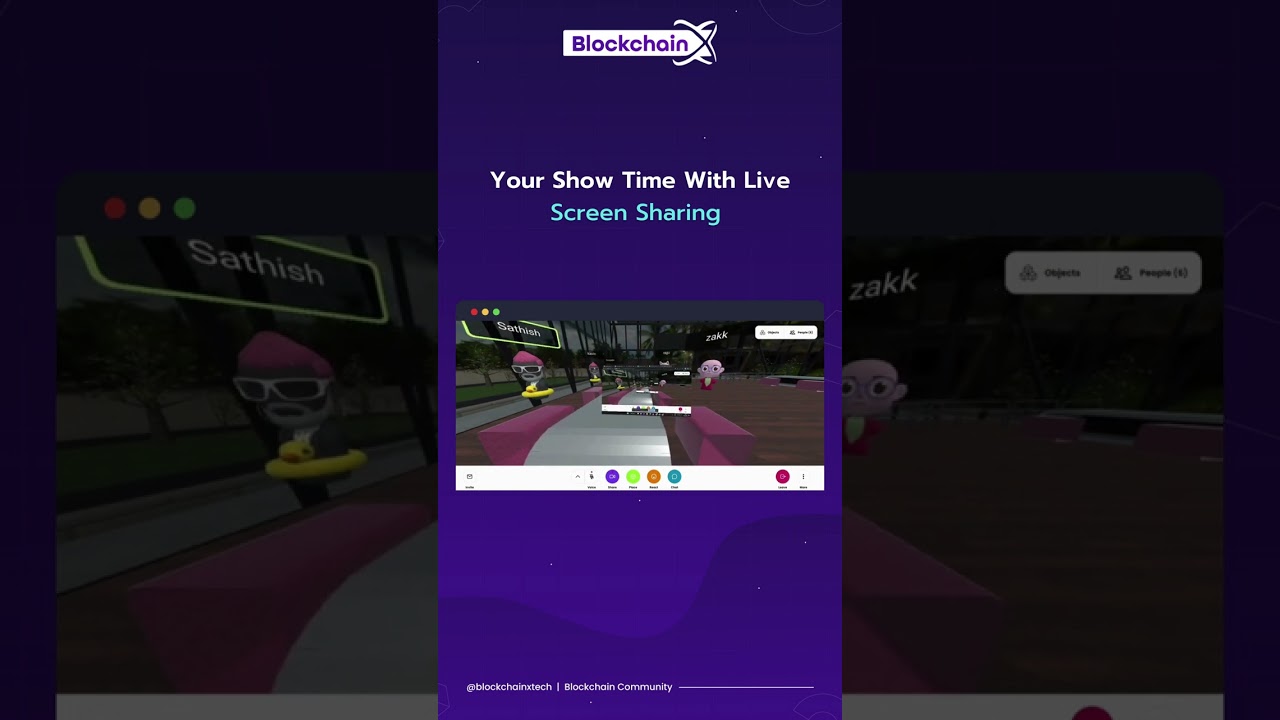 Your Show Time With Live Screen Sharing 