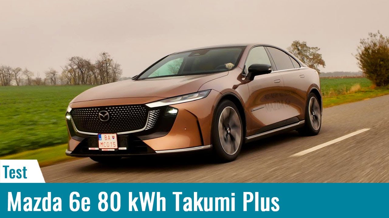 Mazda 6e 80 kWh Takumi Plus: Radikálna zmena identity