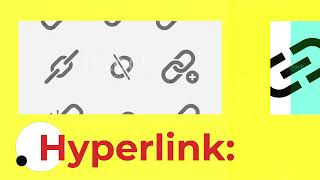 What is the difference between link and hyperlink?