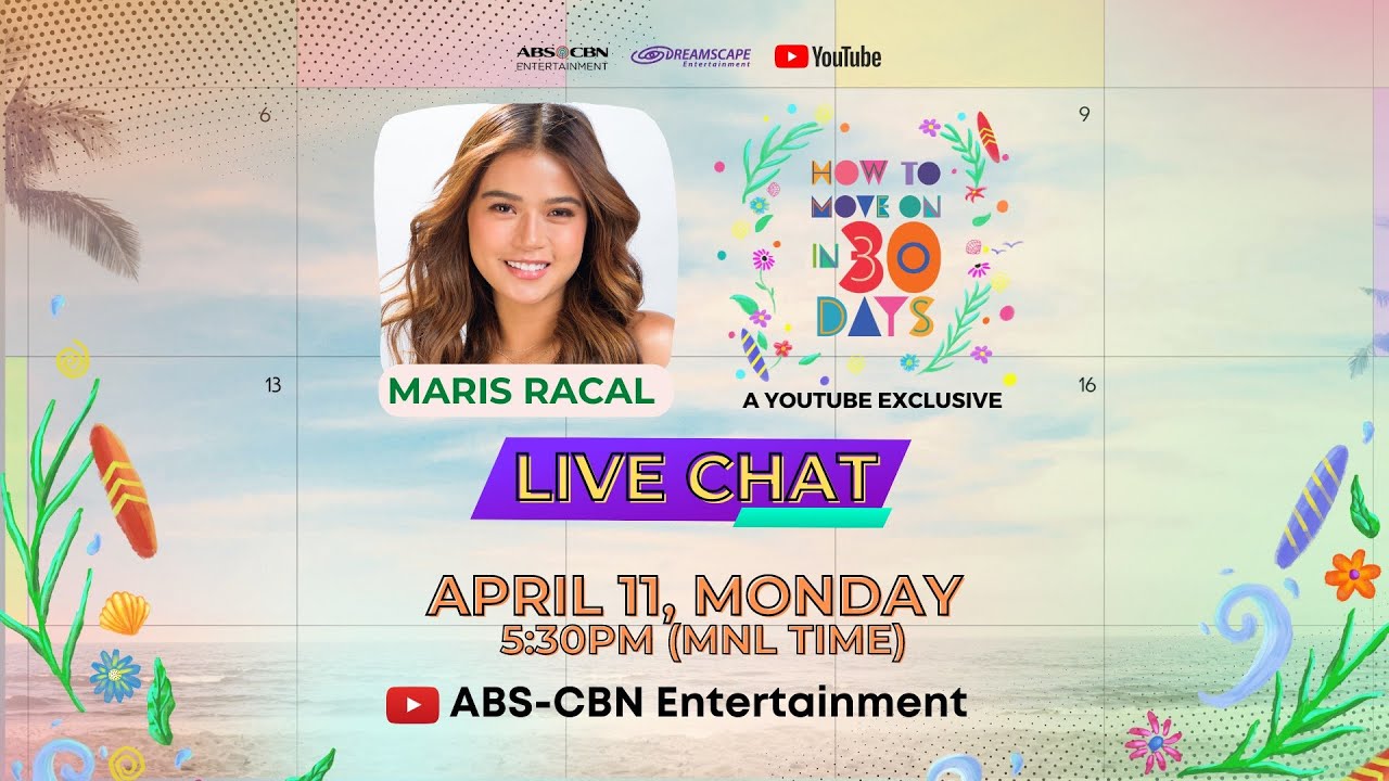 Maris Racal | How To Move On In 30 Days LIVE Chat - YouTube