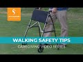 Walking safety with the stander ez foldngo walker and rollator