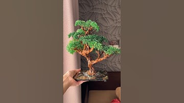 #handmade artificial #bonsai tree sculpture | wire tree | available in my shop #art #decor #craft