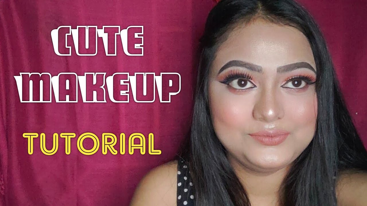 HOW TO DO CUTE LOOK MAKEUP AT HOME || CUTE MAKEOVER TUTORIAL - YouTube