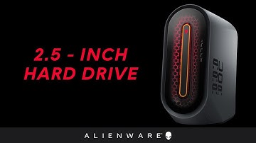 Replace the 2.5-inch hard drive on Alienware Aurora R13 or Alienware Aurora Ryzen Edition R14