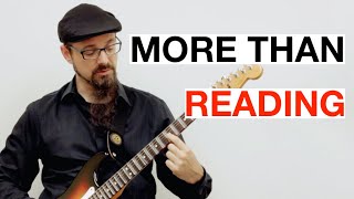 Why Even Learn The NOTES On The Guitar If You Can't READ MUSIC?