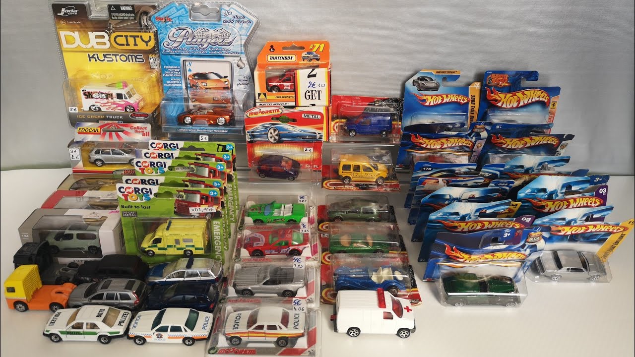 Gros Lot De Voitures Miniatures Majorette, Solido, Norev, Matchbox, Yatming