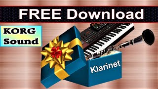 Звук "Кларнет" в подарок + стиль factory~скачать для KORG Pa~Klarinet sound Download for FREE
