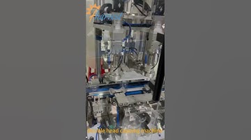 Double Head Capping Machine for Plastic Jar,Automatic Capper Machine for Container,Screw cap machine