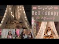 Fairy Light Canopy || DIY || Romantic & Cute
