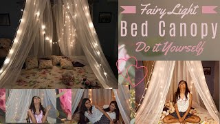 Fairy Light Canopy || DIY || Romantic & Cute