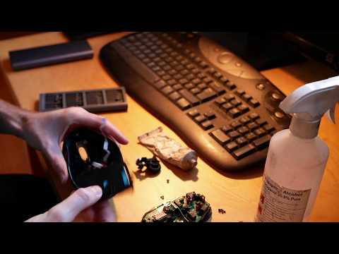 Logitech MX1000 Mouse Teardown and Repair How To