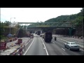 Hong kong bus ride neoplan centroliner  tuen mun road towards tuen mun