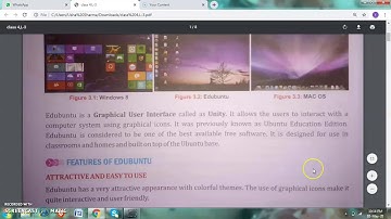 Computer class 4  Lesson 3 Edubuntu