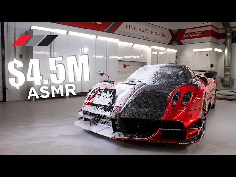 $4.5M Car Wash ASMR | relaxing sounds only- NO TALKING