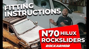 Hilux 05-15 n70 Rockslider Fitting Instructions