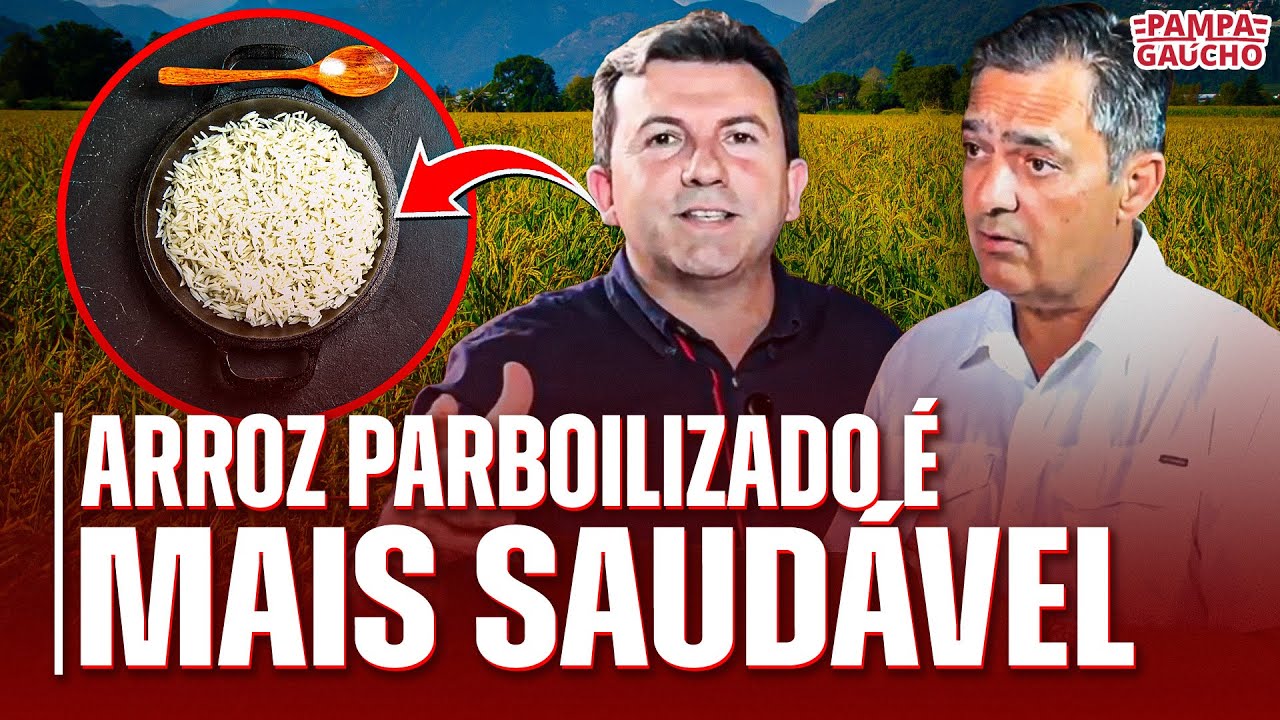 Qual é mais saudável, ARROZ BRANCO ou PARBOILIZADO? - YouTube