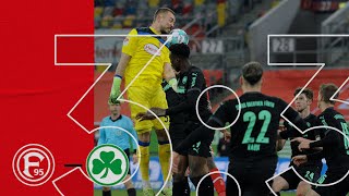 F95-Highlights Fortuna Düsseldorf Vs. Greuther Fürth 33 Torwart-Ausflug Ins Glück