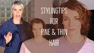 Styling Tips for Thin and Fine Hair screenshot 3