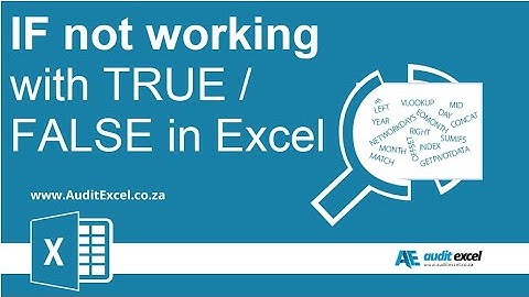 Which function in Excel determines what happens if a condition is true or false select an answer match int if not?