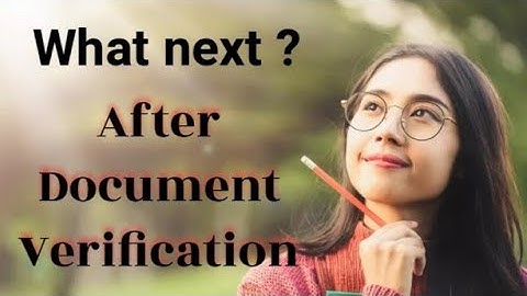 After Document Verification | DCET 2024 | KEA | TGI