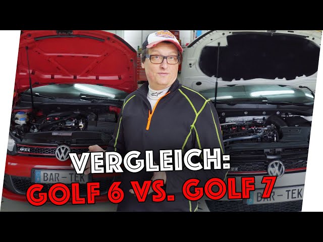 VW Golf 6 vs. Golf 7 im Vergleich: Rückblick auf den letzten