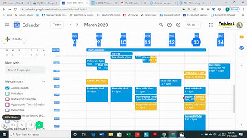 Support Hour - 3-13-2020 - Calendar Sharing & KV Core/My Weichert