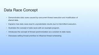 Medium Summary | Lecture 28: Multithreading-II