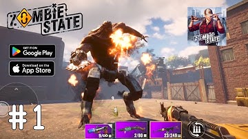 Zombie State: Rogue-like FPS Walkthrough Gameplay (Android, iOS) - Part 1