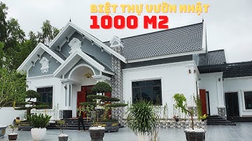 Choáng Ngợp Biệt Thự kết hợp SÂN VƯỜN CHUẨN NHẬT Vạn Người Mê l Kiến Trúc Sen Việt