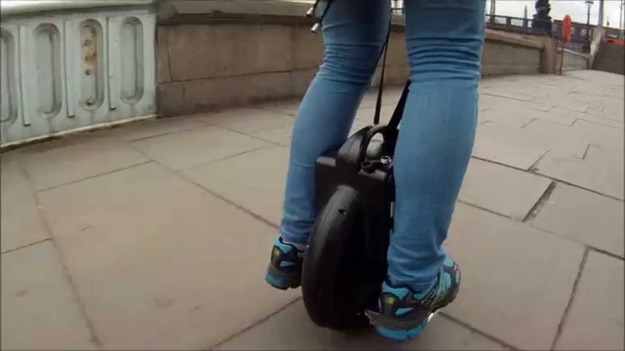 Electric unicycle tour in London (TG F3 270wh) YouTube