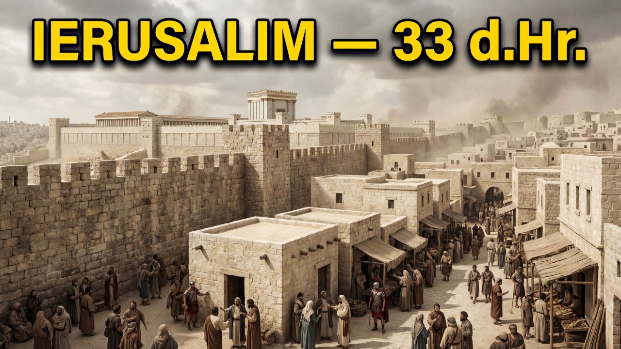Ierusalimul în anul 33 d.Hr., DUPĂ moartea lui Isus | Ce s-a întâmplat imediat? (Haosul REVELAT)