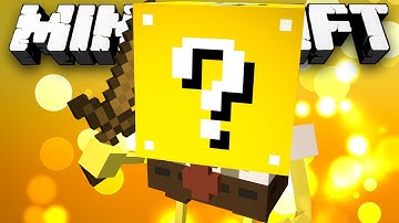 Minecraft Modded Minigame: LUCKY BLOCK SPONGEBOB?! (Lucky Block Modded Walls) - w/Preston & Friends
