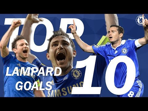 TOP 10: Frank Lampard Goals | Chelsea Tops