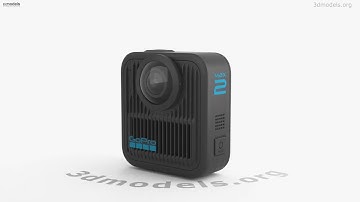GoPro Max 2 3D model by 3DModels.org