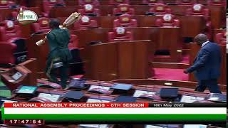 NATIONAL ASSEMBLY PROCEEDINGS WEDNESDAY MAY 18TH 2022 AFTERNOON SESSION
