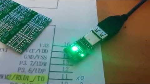 CH552 USB Keyboard Example and HOW TO