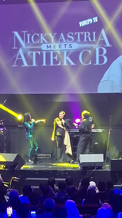 Atiek CB & Nicky Astria tes nyanyi suara Reza‼️ #concert #rezaartamevia #nickyastria #atiekcb