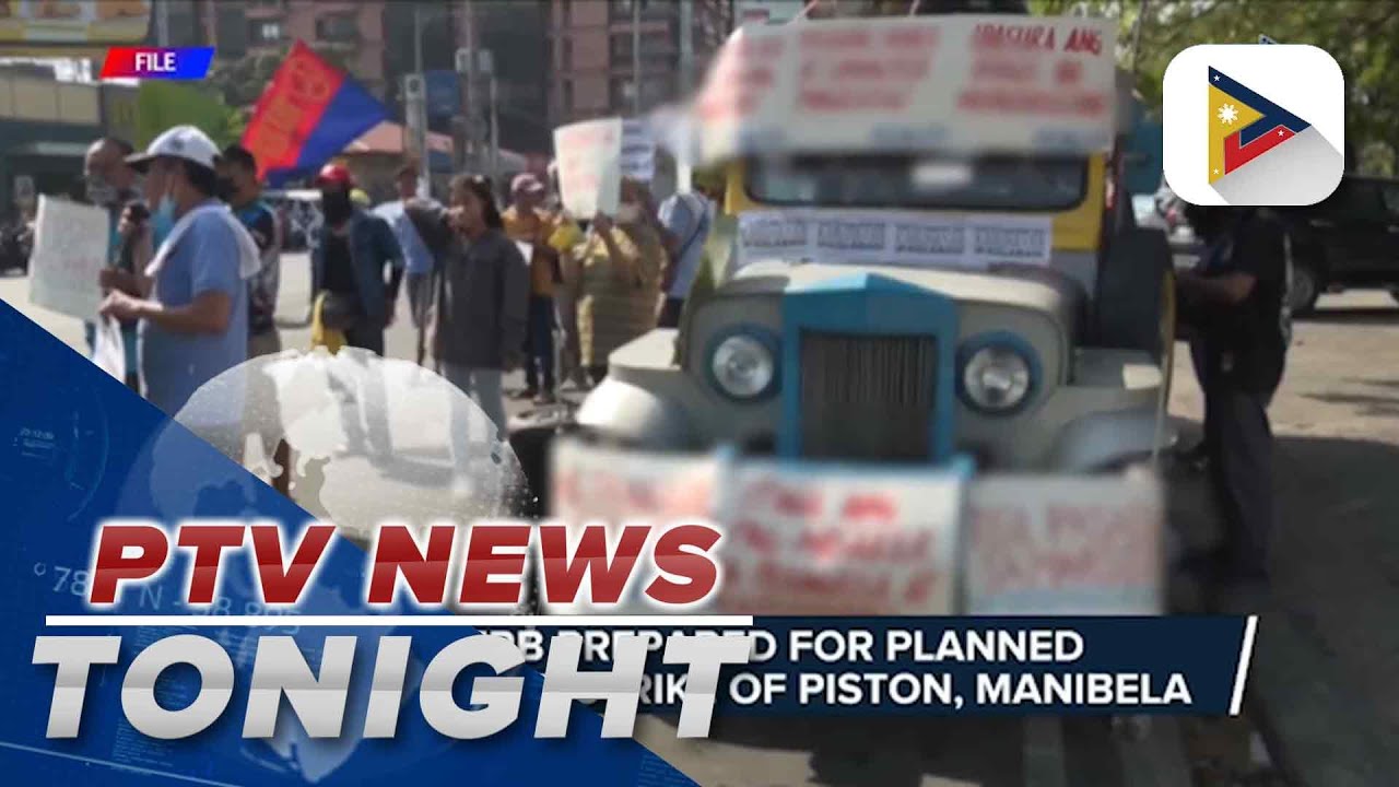 LTFRB prepared for planned transport strike of Piston, Manibela