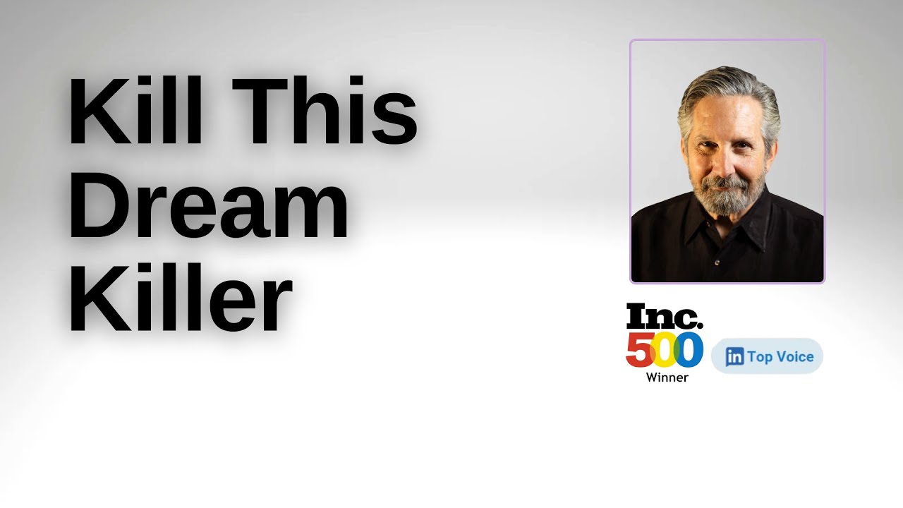 The phrase That KILLS Your Dreams (And The Fix) - YouTube