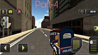 Police Rickshaw Gangster Crime City Shooting Game _ Best Police Tuk tuk Rick Simu Game_ Part-4 screenshot 2