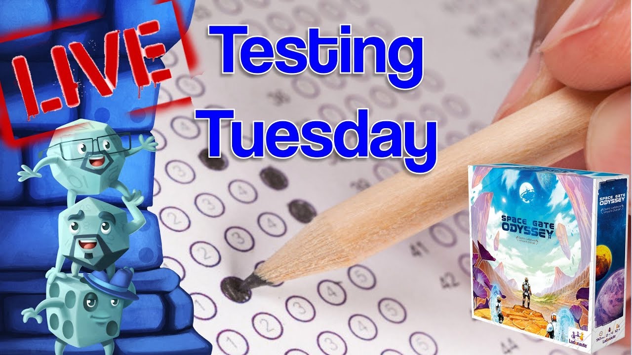 Testing Tuesday (Space Gate Odyssey, Street Fighter, and Tiny Epic Mechs!))