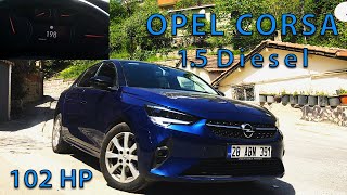 Opel Corsa F2021 1.5D 102 Hp Top Speed 198 Kmh Pov Sürüş İnceleme