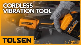 TOLSEN 20V Cordless Vibration Tool Tile Vibration Leveling Machine with 12 Levels of Vibration