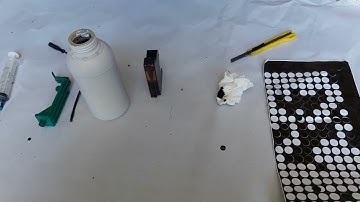 Hướng dẫn nạp bơm mực in hp45