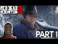 RED DEAD REDEMPTION 2 Walkthrough Gameplay Part 1- Intro (PS4)